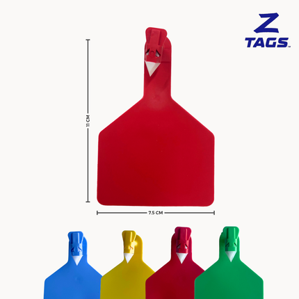 Bolsa de 25 aretes Z grandes