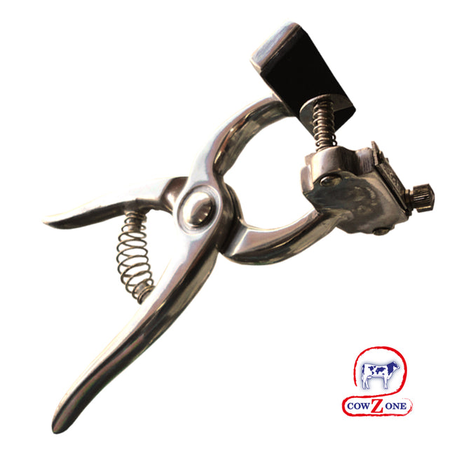Pinza tatuadora para números y letras